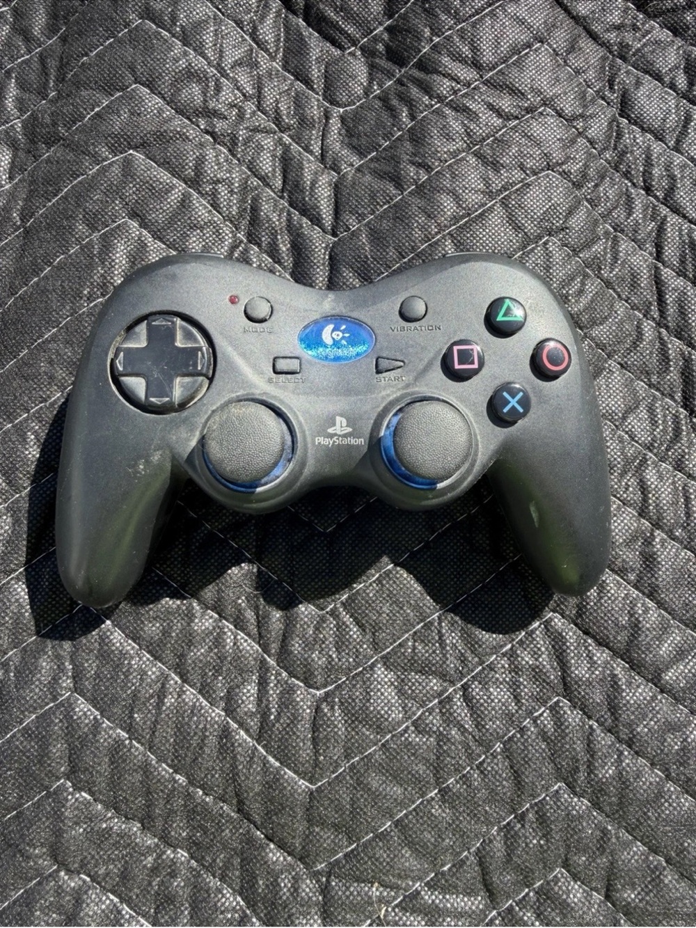 Logitech Black Wireless Game Controller with PlayStation Layout